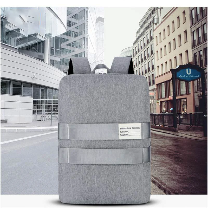 Классический деловой рюкзак для мужчин и женщин сумка на плечо ноутбука 15 6 дюйма