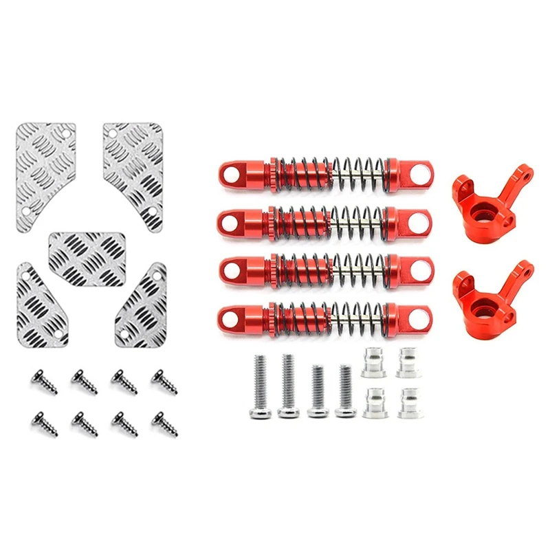 

Для XIAOMI Suzuki JIMNY металлическая передняя и задняя декоративная листовая противоскользящая пластина и металлический амортизатор с рулевым ст...