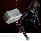 Американский Супергерои оружие 1:1 молоток для косплея 44 см Stormbreaker громовой Молот модель оружия для ролевых игр безопасный ПУ подарок для детей