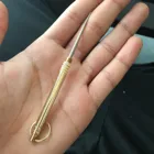 2021 Титан Edc портативный многофункциональный брелок Бутылочки Для Зубочисток фрукты вилка кемпинг инструмент зубочистка трубка брелок