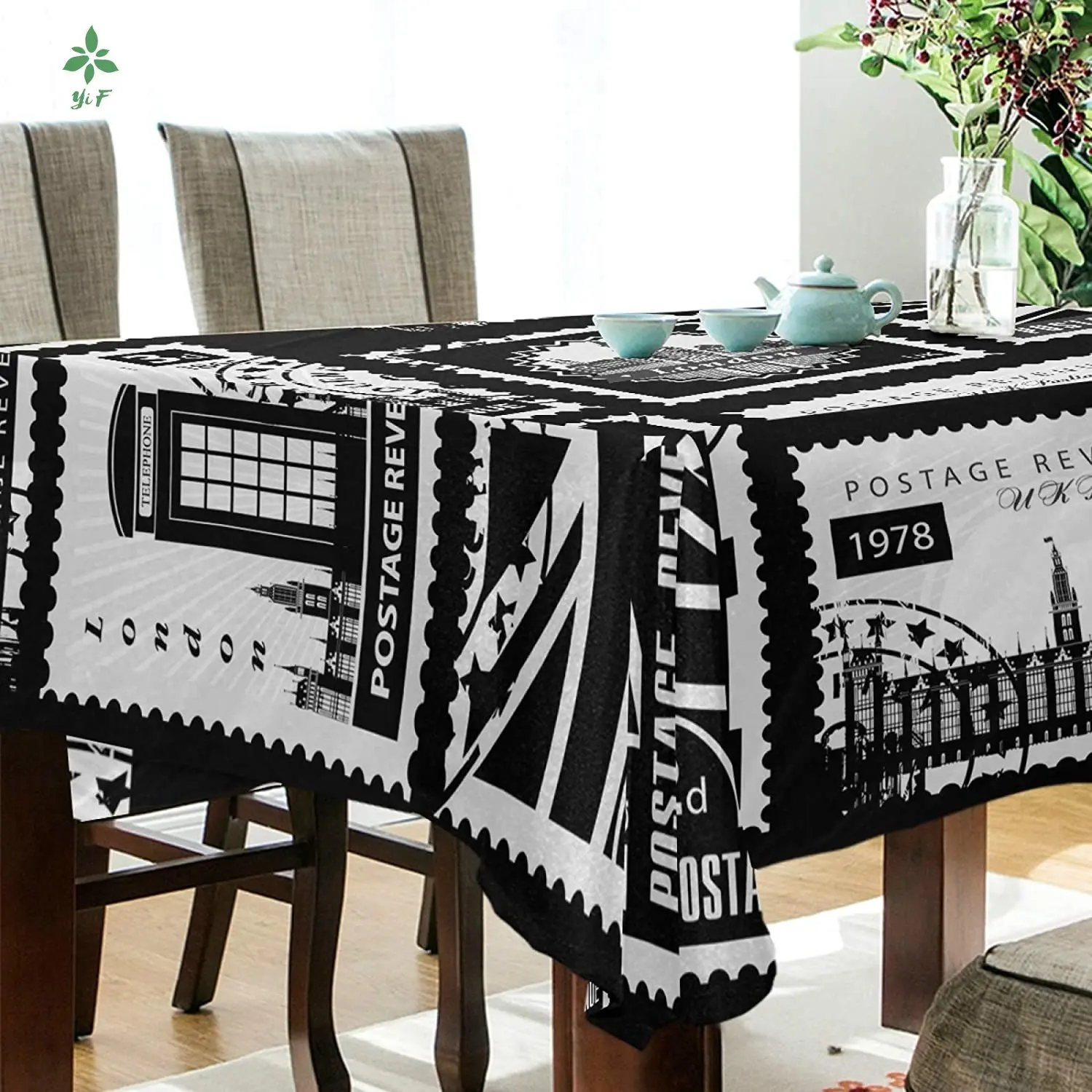 Прямоугольная скатерть с флагом Союза украшение для стола в помещении и на