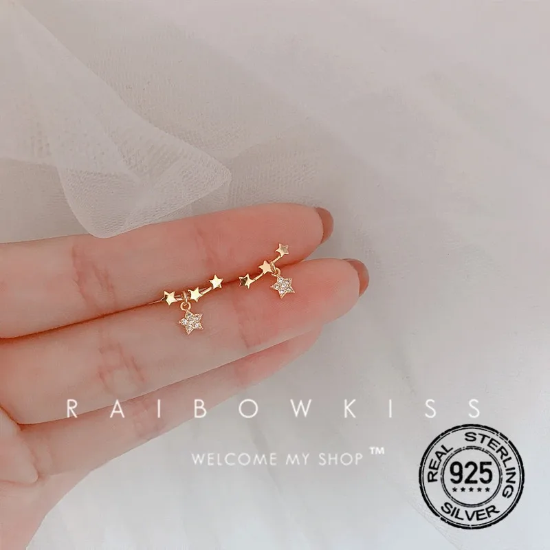 

Серьги женские из серебра 925 пробы, с цирконом
