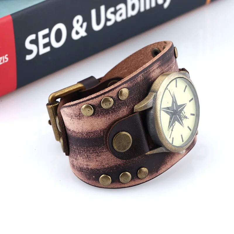 Модные женские мужские кварцевые часы аксессуары для женщин кожаный браслет