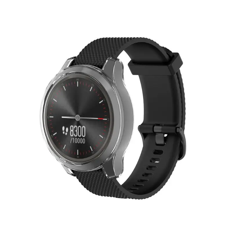 

Soft TPU Ultra Thin Protective Case Watch Cover for garmin vivomove 3 / move 3