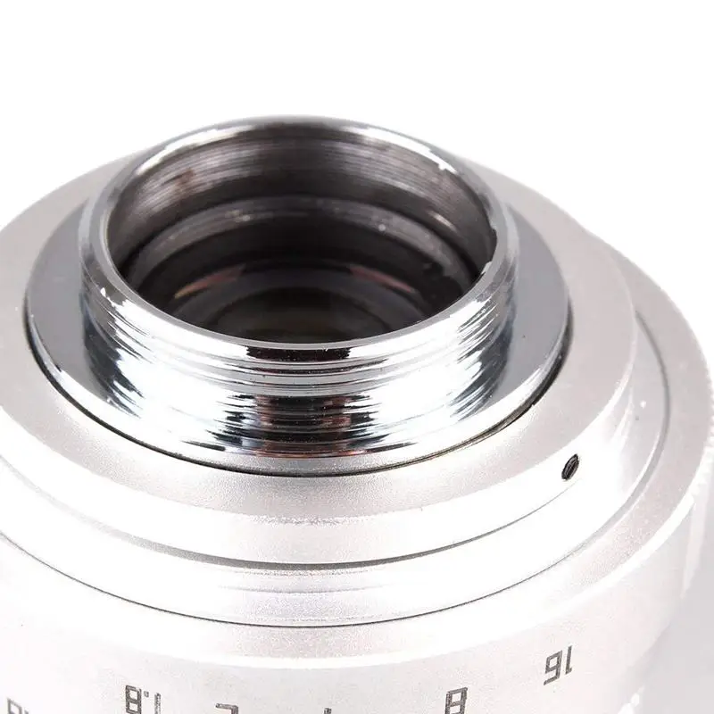 Мини-объектив 25 мм F1.8 APS-C CCTV + объектив 16 C Mount Movie Lens для Sony E-Mount NEX Camera Adapter |