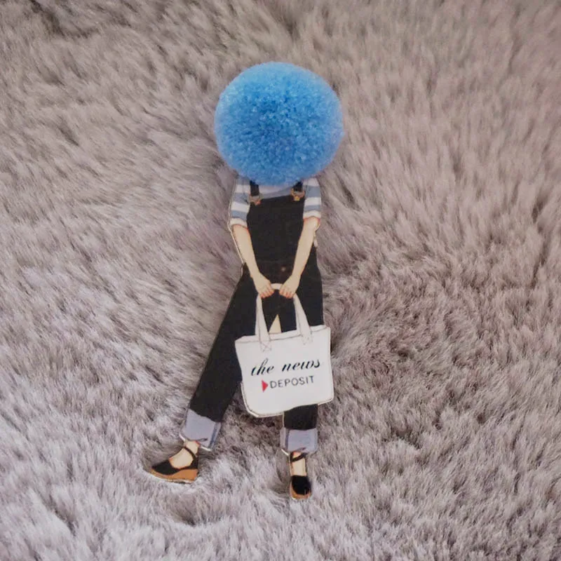 

High Quality Designs Model Badges Fashion Brooches For Woman Fancy Brooch Pins On Backpack Girl Gifts T-Shirt Cloth Decoration