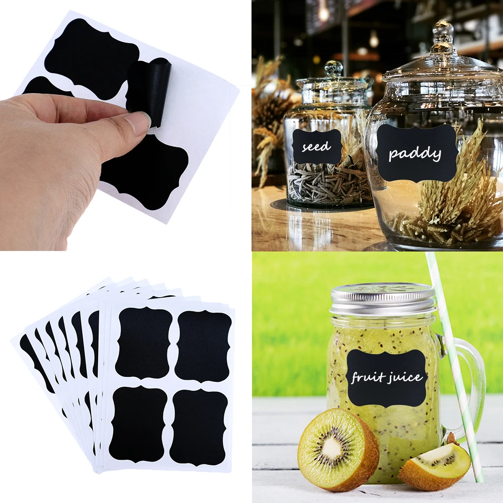 36 шт./компл. стираемая наклейка на доску 5 см x 3 см|Бутылки банки и коробки| |