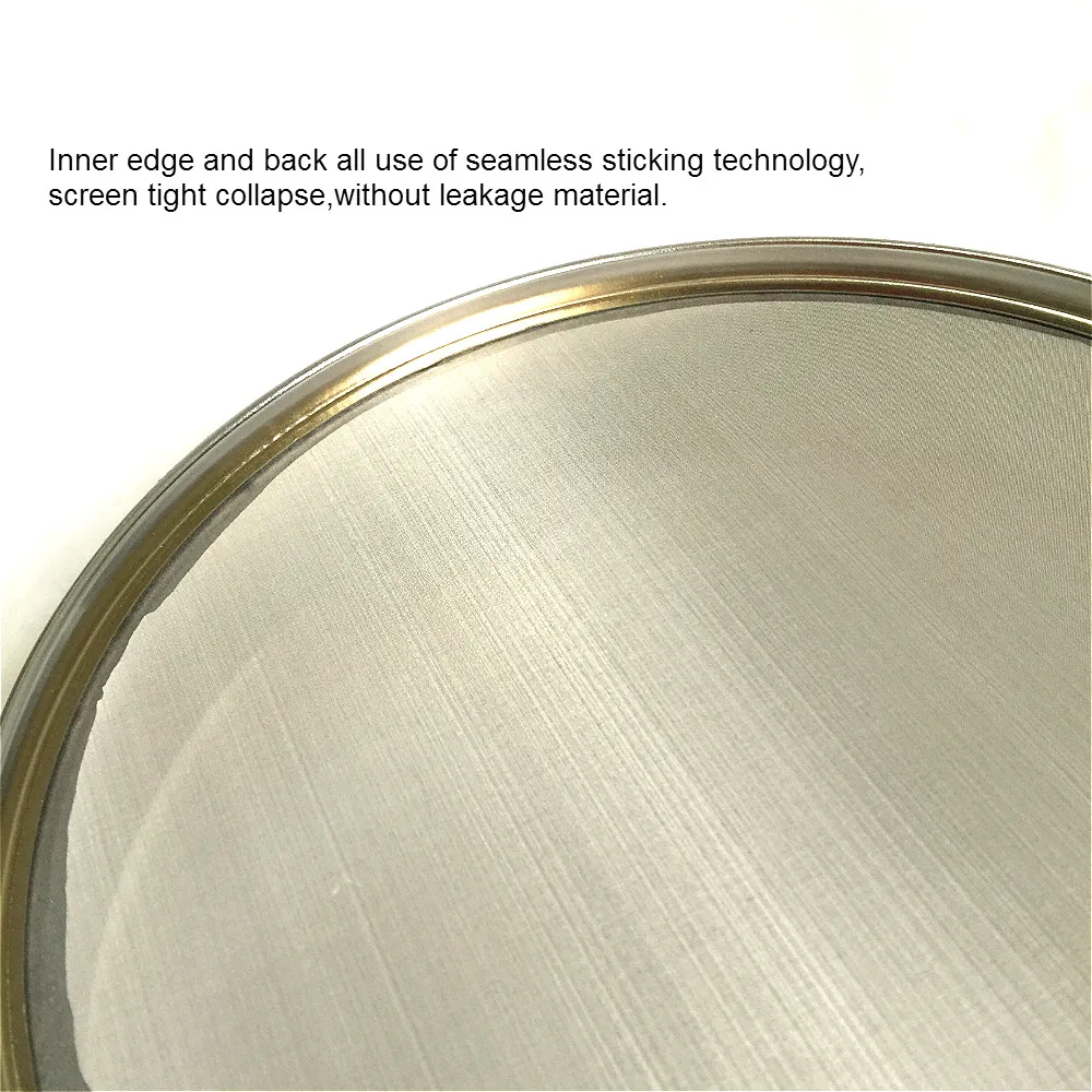 Тест сито для контроля образца лабораторное стандартное 304 SUS ФИЛЬТР сетчатая