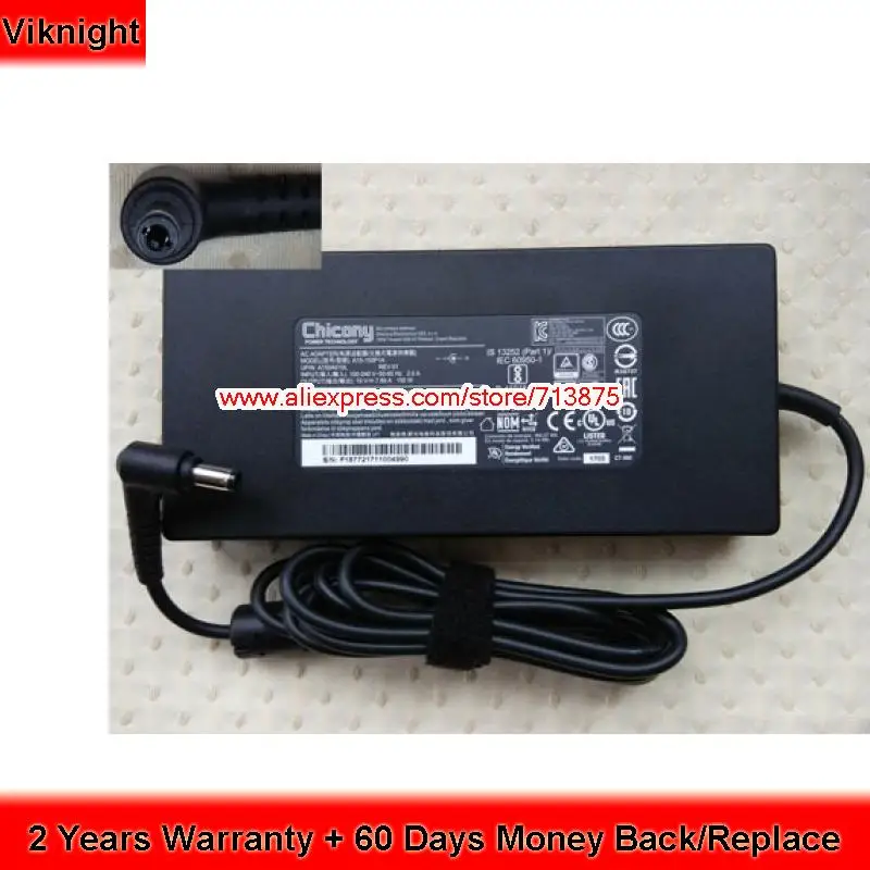 Подлинная 19V 7.89A 150W A15-150P1A адаптер переменного тока для Chicony A150A006L A150A010L A150A015L