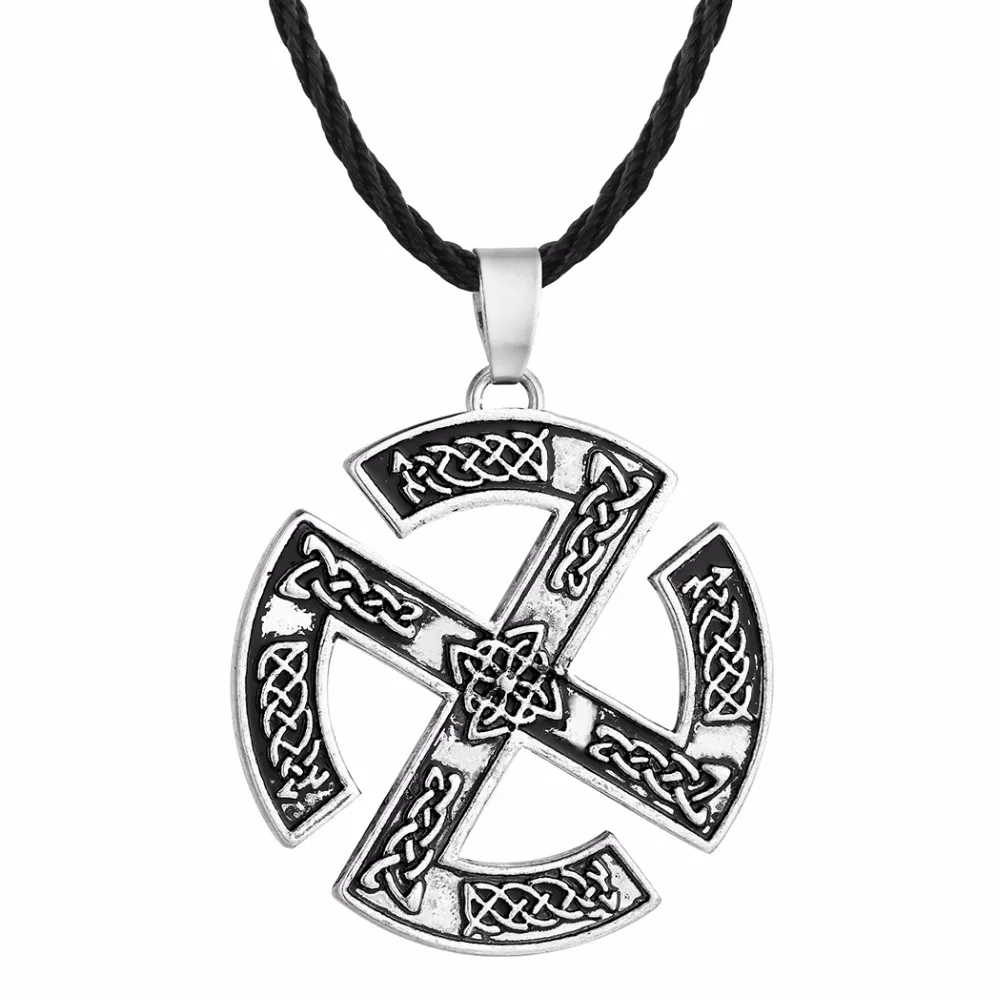 CX-VN072-S Cxwind Valkyrie Symbole славянская Подвеска Ожерелье Викинг скандинавский языческий амулет скандинавские ювелирные изделия скандинавские Модные Этнические ожерелья - Окраска металла: CX-VN072-S