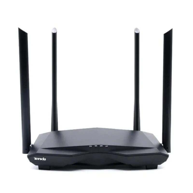 Wi Fi роутер Tenda AC6 двухдиапазонный 2 4 ГГц 5 1167 Мбит/с 128 Мб DDR3 1 с антеннами Сетевой
