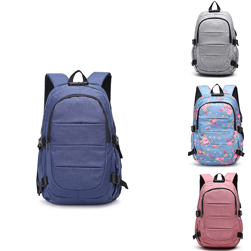 Водонепроницаемый рюкзак для колледжа дорожная сумка с замком ноутбука бизнес