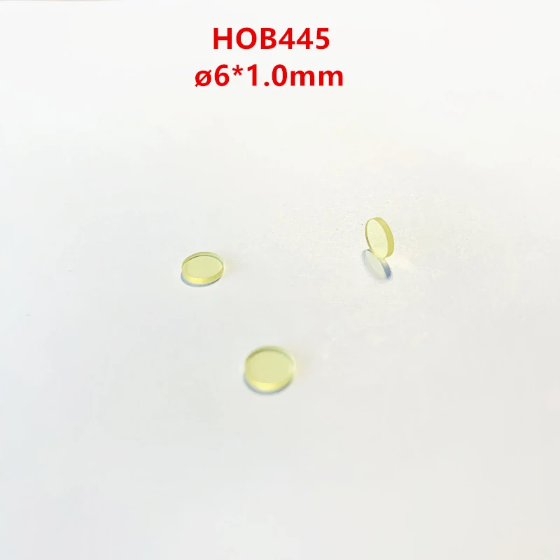 

6*1.0Mm Holmium Glass Hob445 Calibration Filter Holmium Glass Filter Can Be Customized