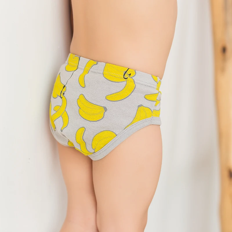 Calzoncillos de algod&oacute;n para ni&ntilde;os y ni&ntilde;as, ropa interior bonita, B&oacute;xer, 3 unids/lote-5