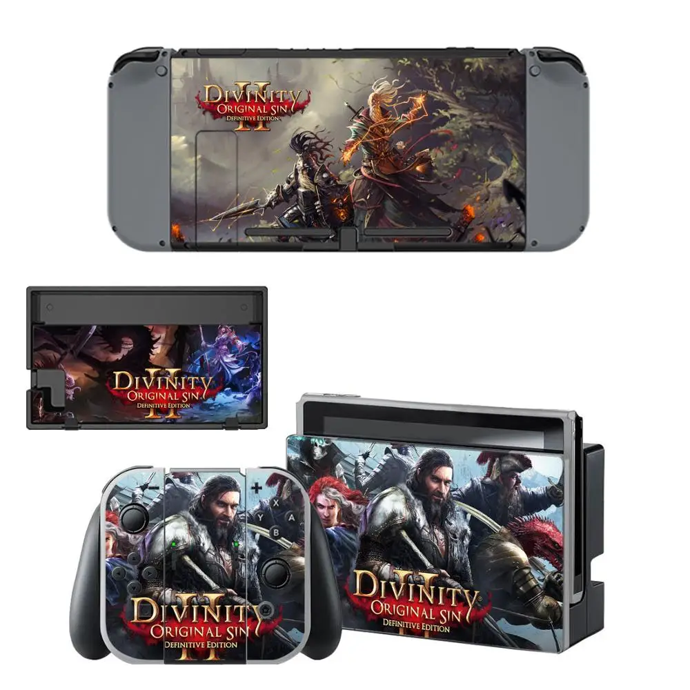 Divinity: Оригинал Sin 2 Switch Skin nintendo switch наклейка для полный комплект лицевой панели s