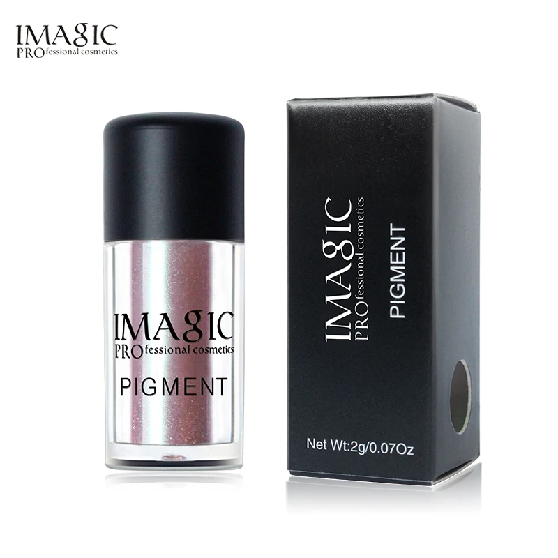 IMAGIC блестящие тени для век свободные пигментные минеральная пудра металлическая