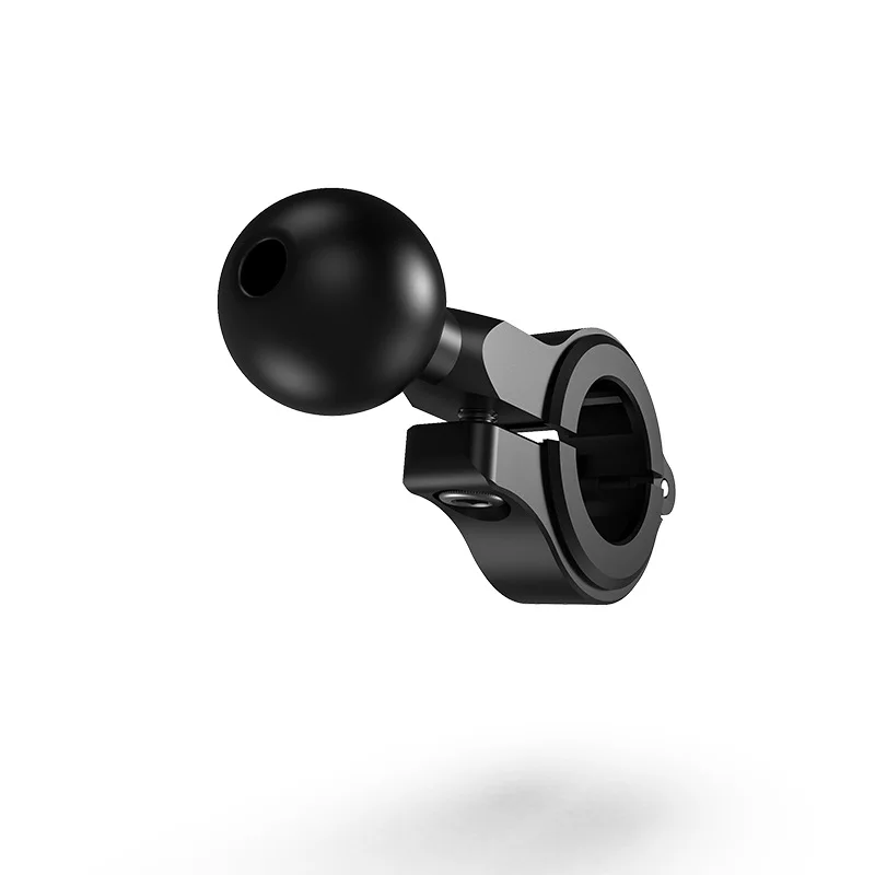 aaluminum motorcycle fixed bracket adapter 25mm ball head handlebar mirror bracket base bicycle mobile phone gps mount stand free global shipping