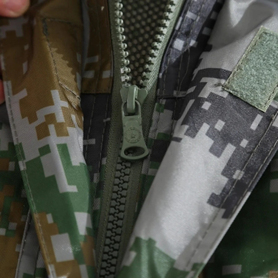 

Camouflage Waterproof Rain Coat Poncho Outdoor Male Rain Coat Motorcycle Suit Anti-seepage Regenponcho Rain Gear L