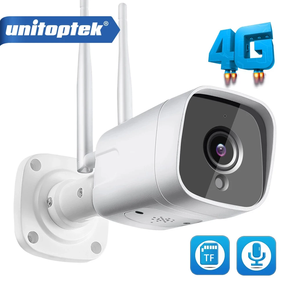 HD 1080P 5MP 4G SIM Камера Беспроводная GSM карта наружная Водонепроницаемая CCTV камера