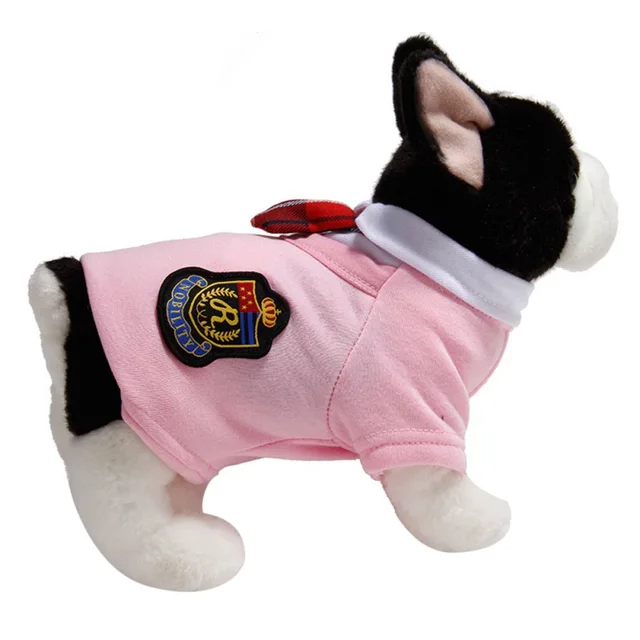 Winter Pet Clothes Warm Girl and Boy Dogs Campus Style Coat Puppy Dog Cat Dress Skirt Sweet Dresses for Small Dog Pet Clothing 6
