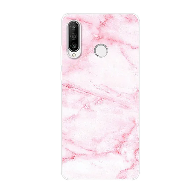Для huawei P30 Lite чехол силиконовый мягкий ТПУ задняя крышка для Funda huawei P30 Lite чехол 6,15 ''P30Lite P 30 Lite крышка Мода - Цвет: 45