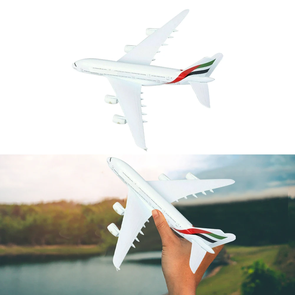 Модель самолета A380 для украшения дома и на столе 1:400 | Дом сад