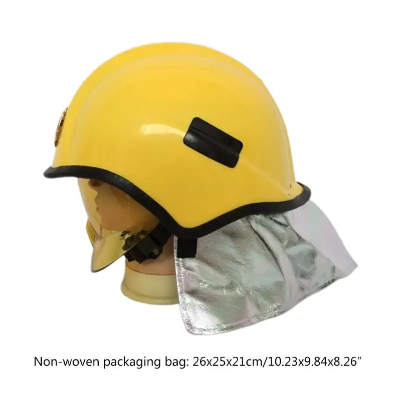

Rescue Helmet Firefighter Helmt Protective Safety Cap Fire Hat for Earthquake, f XXUC