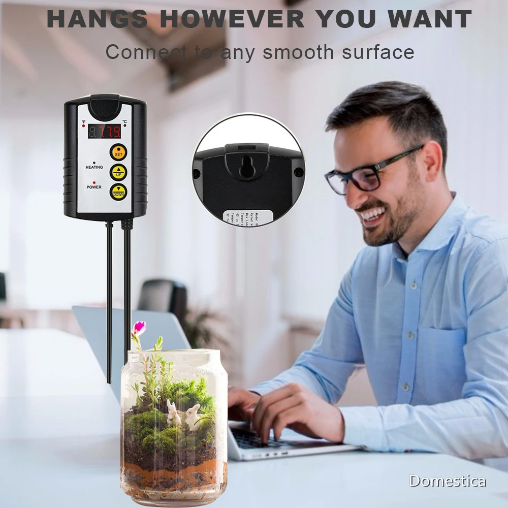 Регулятор температуры и влажности 110 В с цифровым дисплеем | Дом сад