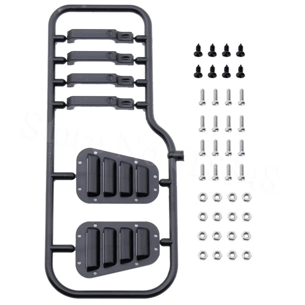 Пластиковая впускная крышка решетки и интерьер для Traxxas набор с ручками TRX4 RC