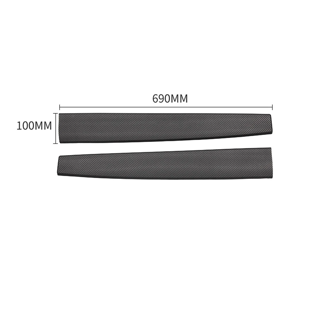 Новая Автомобильная центральная консоль из углеродного волокна для Tesla Model 3 2021