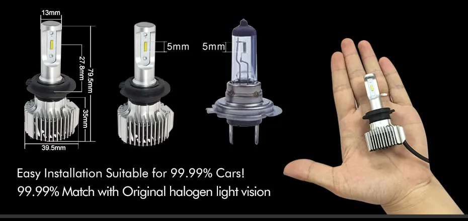 Автомобильные фары светодиодные лампы 6000K 24V 72W фары для H4 H7 H8 H9 H11 H16 H1 H3 880 881 9005 HB3 9006 HB4 D1S D2S D3S D4S D1R D2R D3R D4R лампа