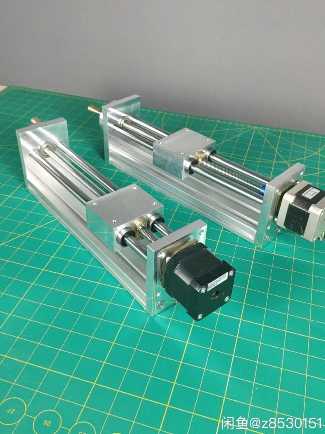 Шаговый двигатель NEMA17 для фрезерного станка с ЧПУ направляющая по оси Z 200 мм