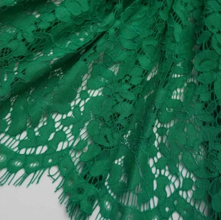blackish green 1,5*1,5 м Lash вышивка кружевная ткань хлопок шнур французская кружевная ткань гипюр нигерийское Африканское кружево для свадебного платья - Цвет: blackish green