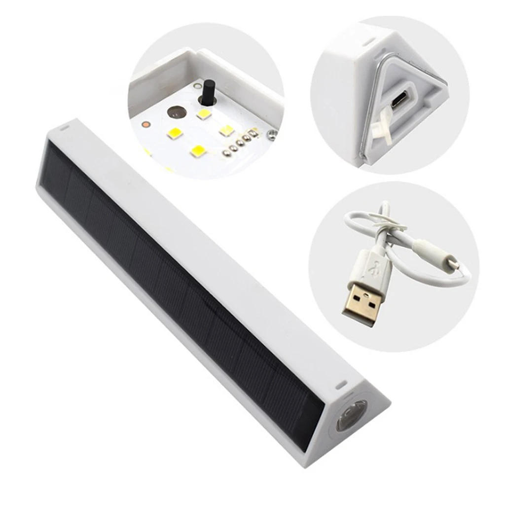 

Portable LED Camping Lantern Solar LED Hiking Lamp 4 Mode Emergencies Flashlight