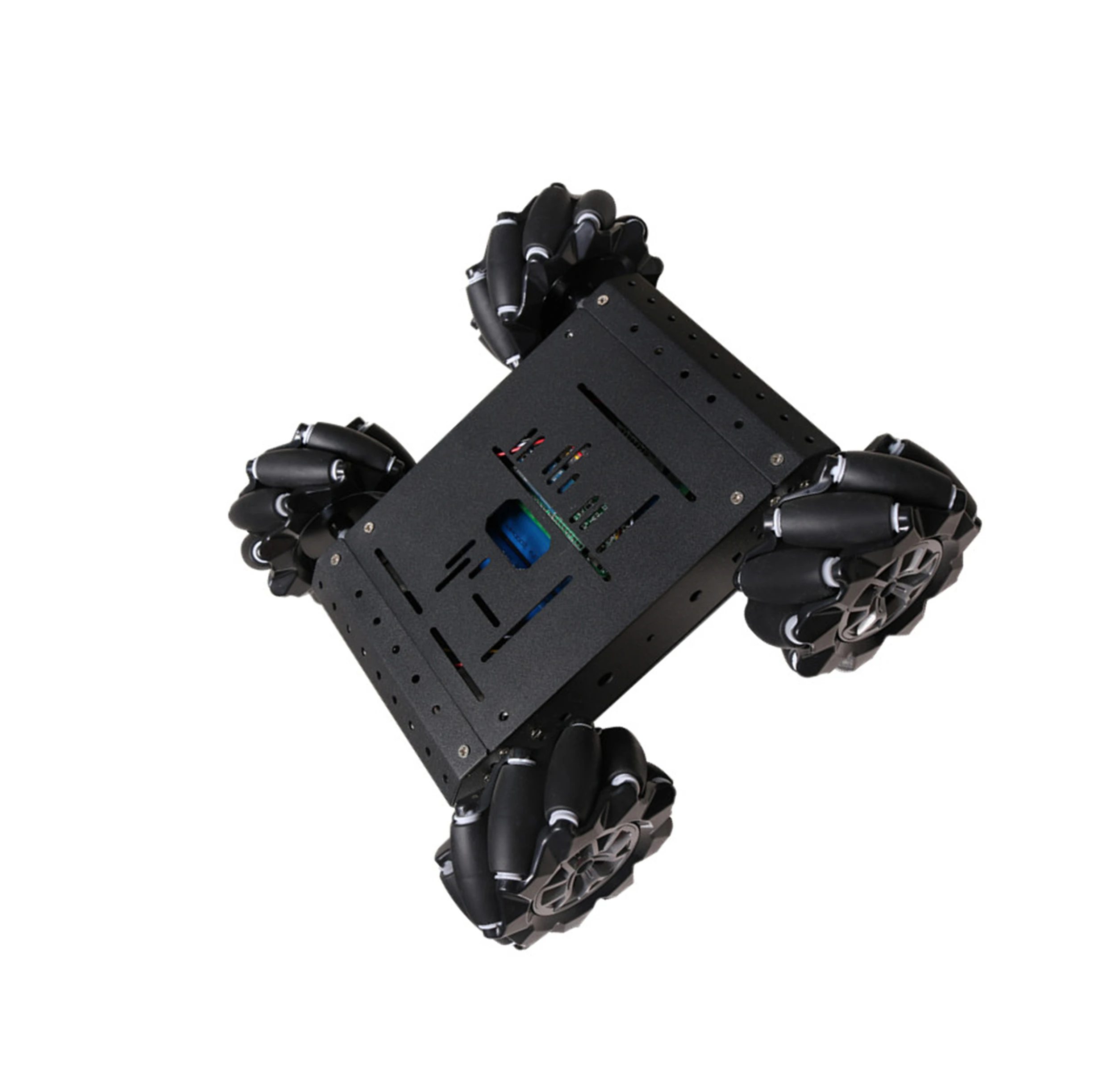Беспроводное управление Wi-Fi/Bluetooth/ручкой 97 мм Mecanum Omni Wheel 4WD C400 металлический умный