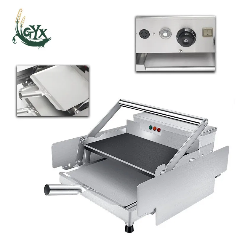 

Коммерческая двухслойная машина гамбургеров, специальный антипригарпосылка пакет для подогрева полностью автоматический гриль