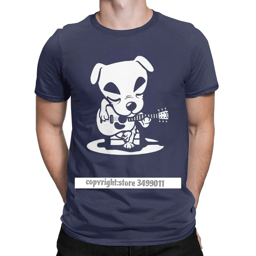 Totakeke Tshirt Men Cotton Casual Tee Shirts Round Collar Animal Crossing Video Games Tees Clothes Harajuku