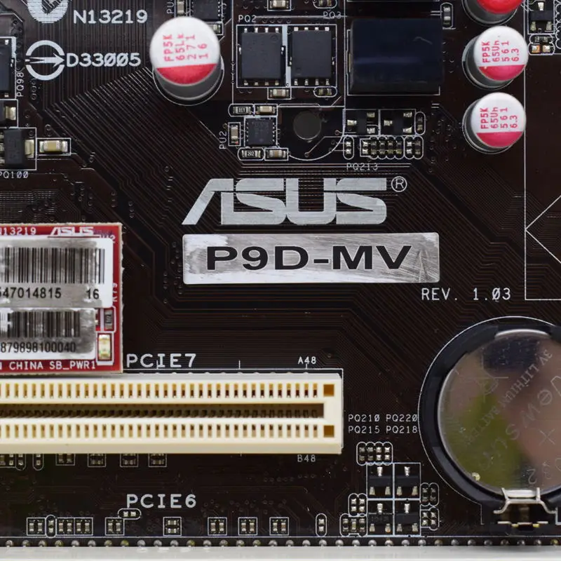 Online P9D-MV Für ASUS Intel C222 LGA 1150 Motherboard Dual Kanal DDR3 Xeon E3-1200 V3 CPU Verwendet Bergbau Motherboard PCI-E X16 3,0 Slot
