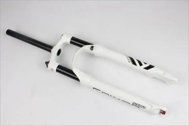 26 white shoulder MTB горный велосипед SUNTOUR Santo EPIXON давление чистый диск замок передняя вилка 26 27,5 29 дюймов плечо контроль газа вилки - Цвет: 26 white shoulder