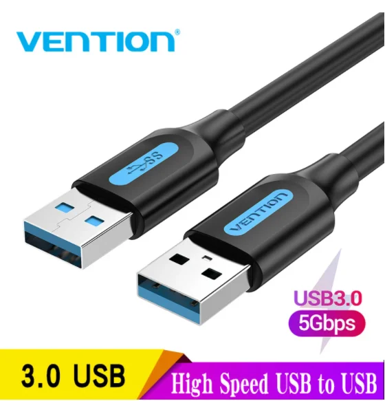 Vention USB 3 0 удлинитель Тип кабеля в кабель Папа-папа 2 шнура для жесткого диска ТВ