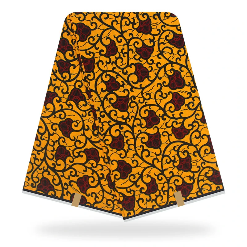 Veritable Wax Veritable Nigerian Lace Fabrics ASO EBI African Cotton Print Ankara Veritable Wax Pagne Africain Wax Veritable - Цвет: as picture