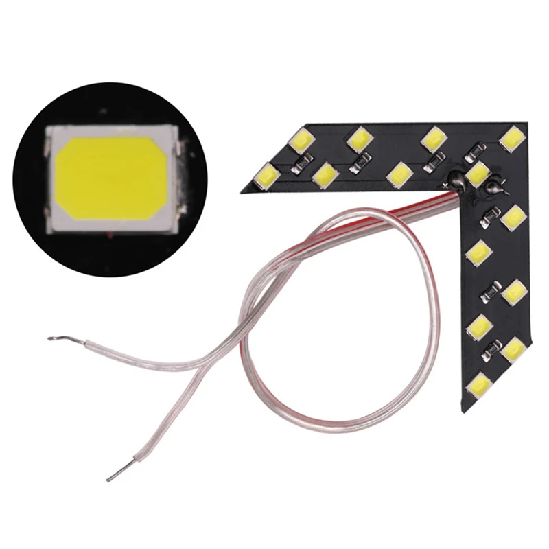 

2Pcs Car Rearview Mirror Turn Signal Side Rear View Mirror 14-SMD LED Lamp Turn Signal Light Car Accessories Kit Auto Product