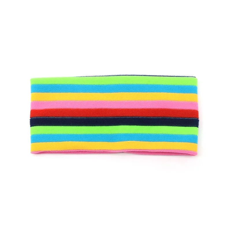 

Free shipping Women's Rainbow solid color knitting headbands girl's hairbands Hair accessories basic rope headwear