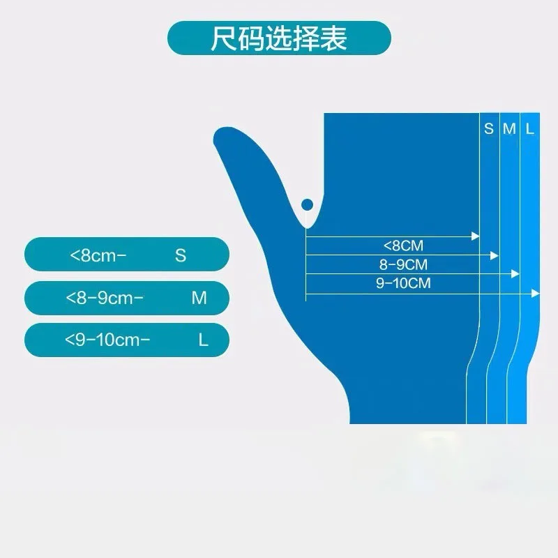 

100 Pieces Disposable Food Plastic Gloves Kitchen Accessories For Restaurant BBQ Party Supplies 2021 New