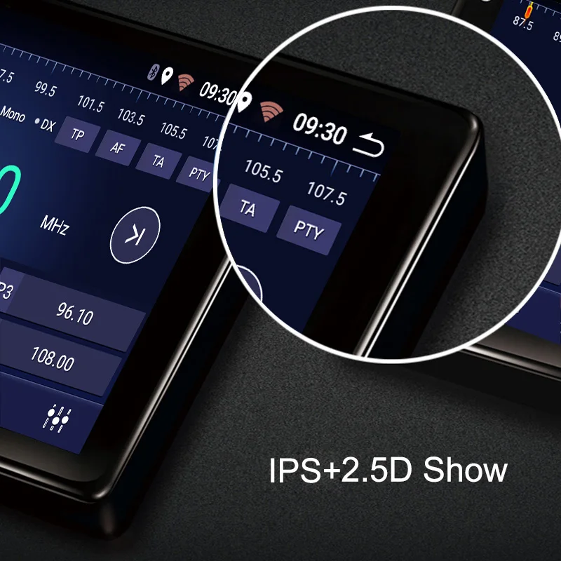 Ips 2.5D 9 дюймов Android 0 автомобильный радиоприемник с навигацией GPS для hyundai Elantra 2007-2011