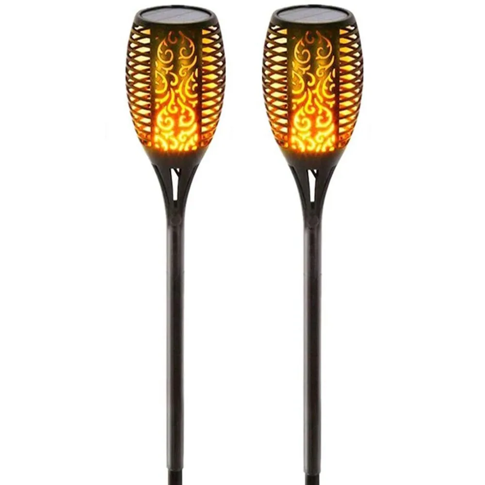 

33LEDs Solar Flame Light Lamp Flickering Waterproof Garden Decoration Landscape Lawn Lamp Path Lighting Torch Outdoor Spotlight