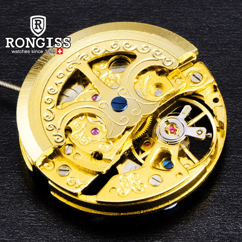 

BRAND LUXURY MEN WATCH 18K GOLD-PLATED AUTOMATIC MECHANICAL MALE CLOCK FASHION HOT TREND TOP RETRO BUSINESS WRISTWATCH MEN