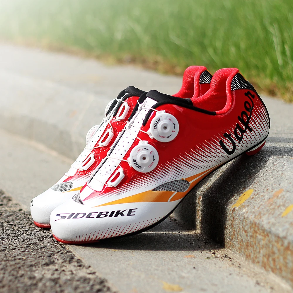 Обувь для велоспорта Sidebike из углеродного волокна обувь езды на велосипеде с