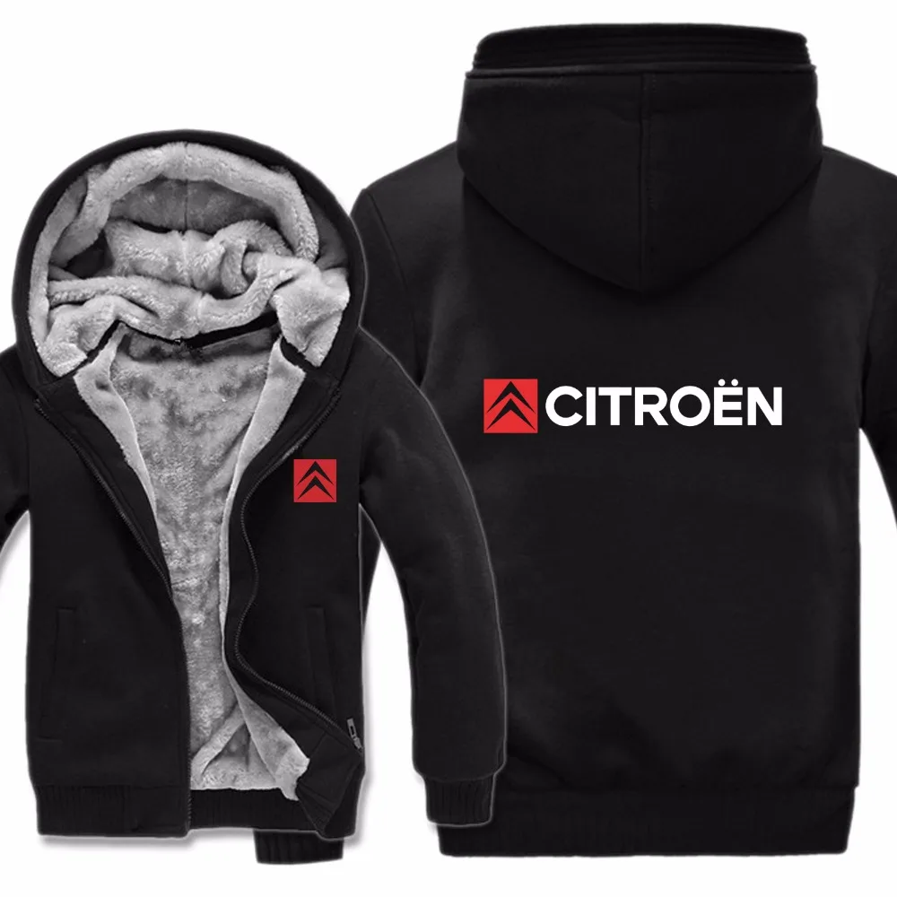 Citroen толстовки Мужская куртка зимняя высококачественная мужская повседневная