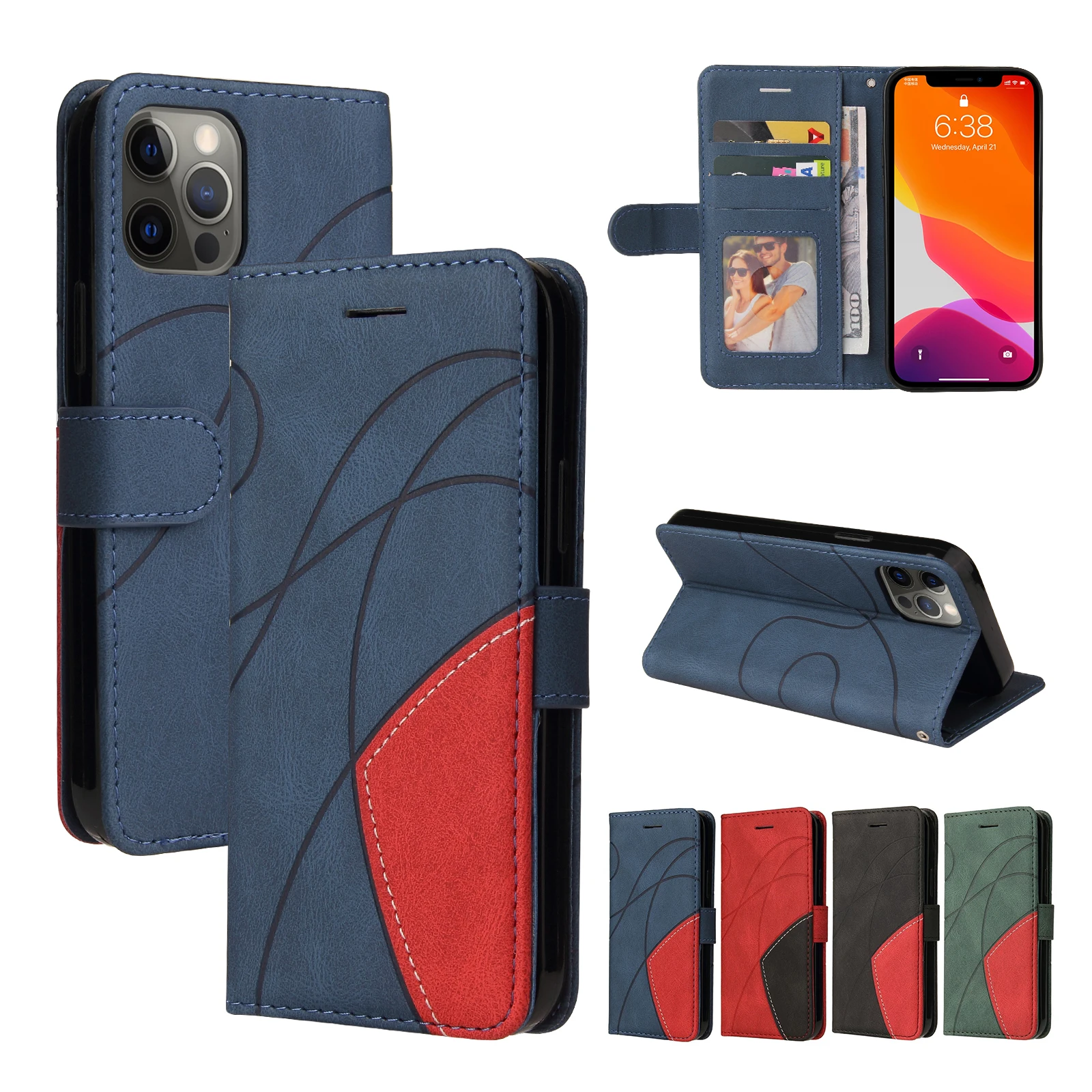 

Leather Flip Wallet Case For LG K22 Plus K42 K52 K92 5G K8 2017 K9 K10 K11 2018 K40 K50 K51 K61 K41S Card Stand Slot Phone Cover